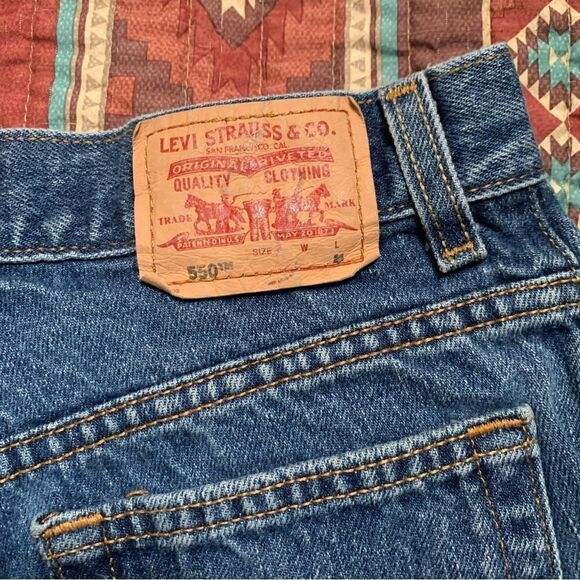 Vintage Levi’s 550 High Rise Shorts size 26 - Picture 5 of 7